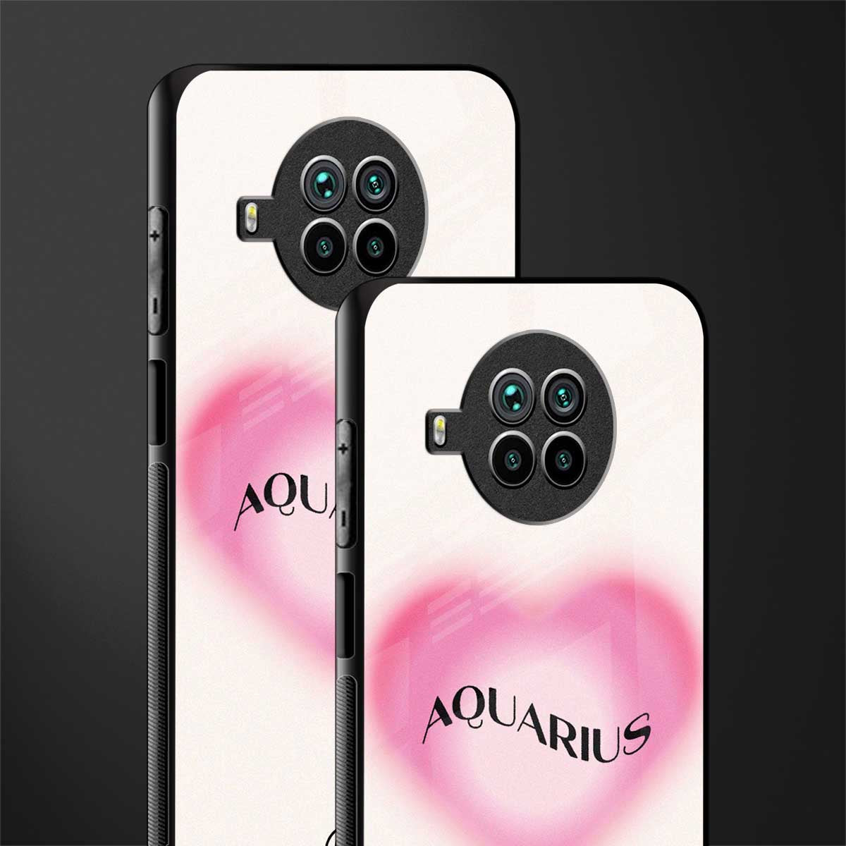 aquarius minimalistic glass case for mi 10i image-2