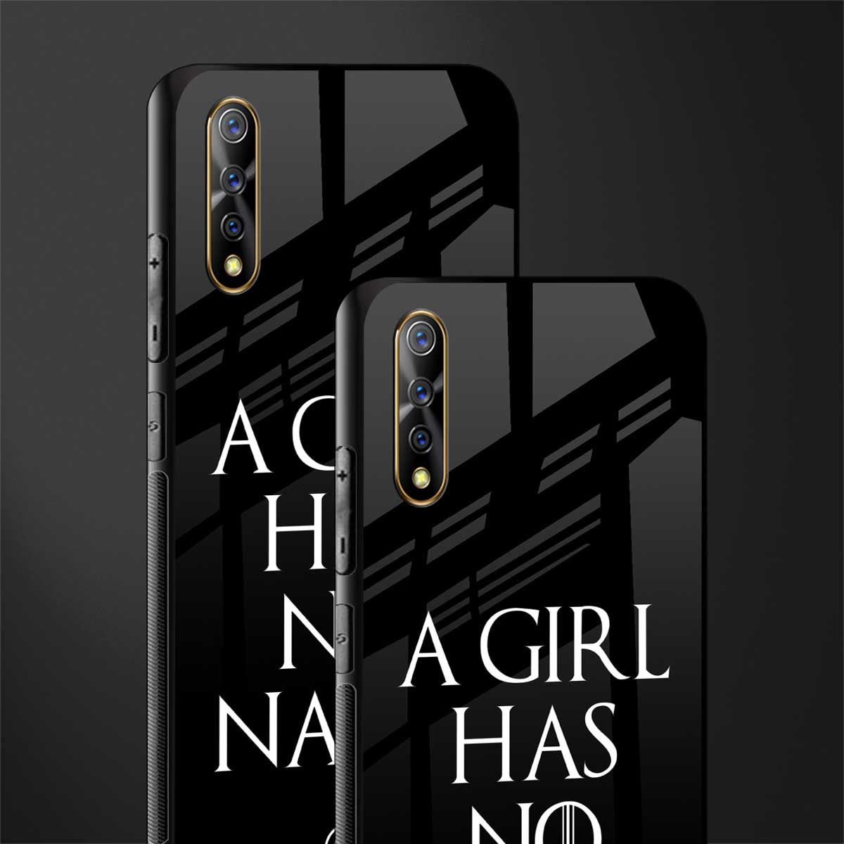 arya stark glass case for vivo z1x image-2