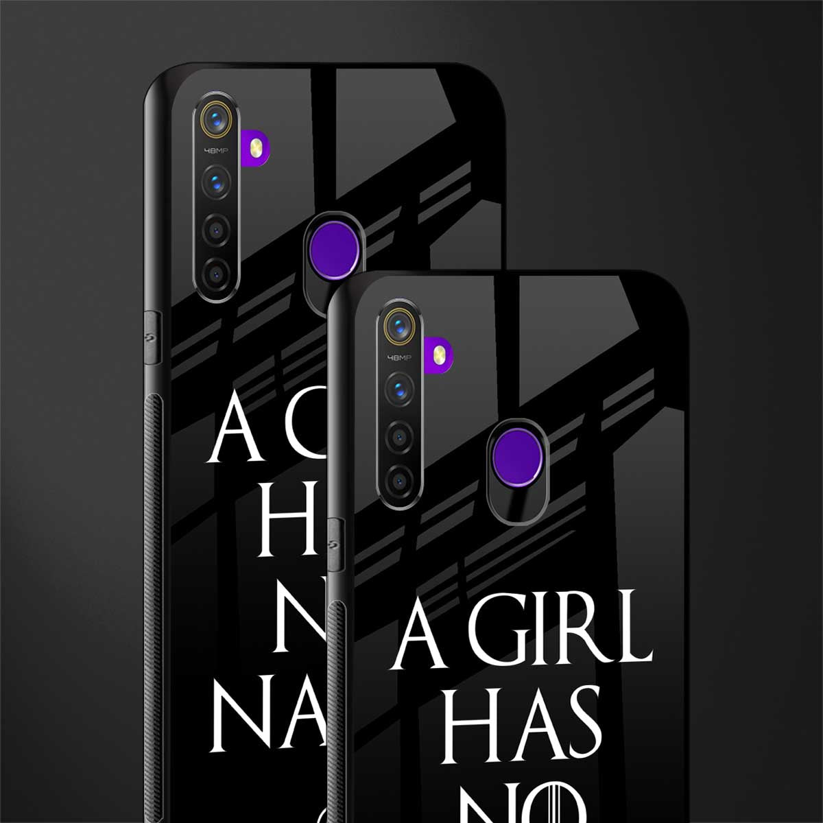 arya stark glass case for realme 5s image-2