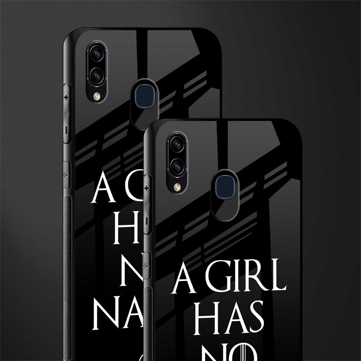 arya stark glass case for samsung galaxy a30 image-2