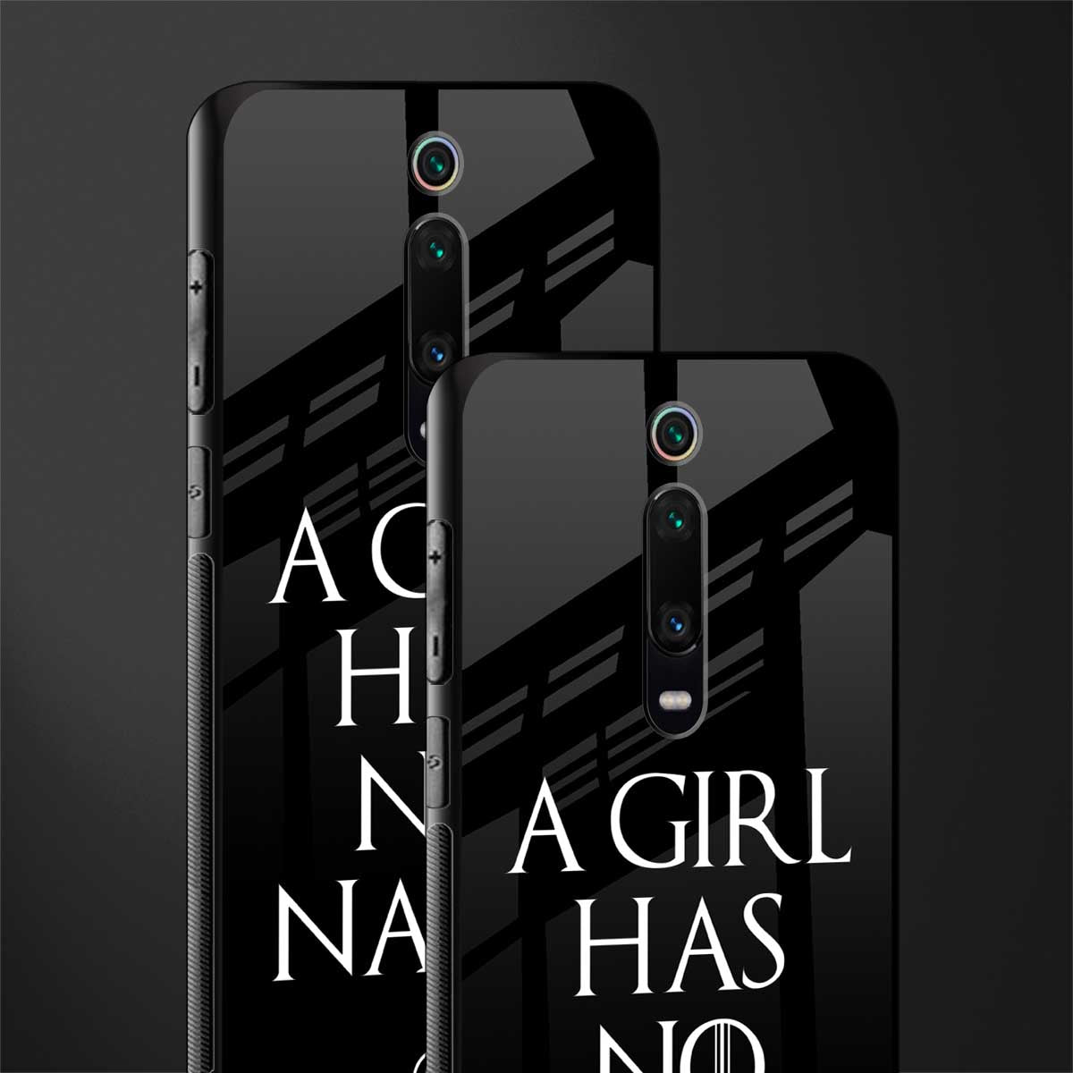 arya stark glass case for redmi k20 image-2