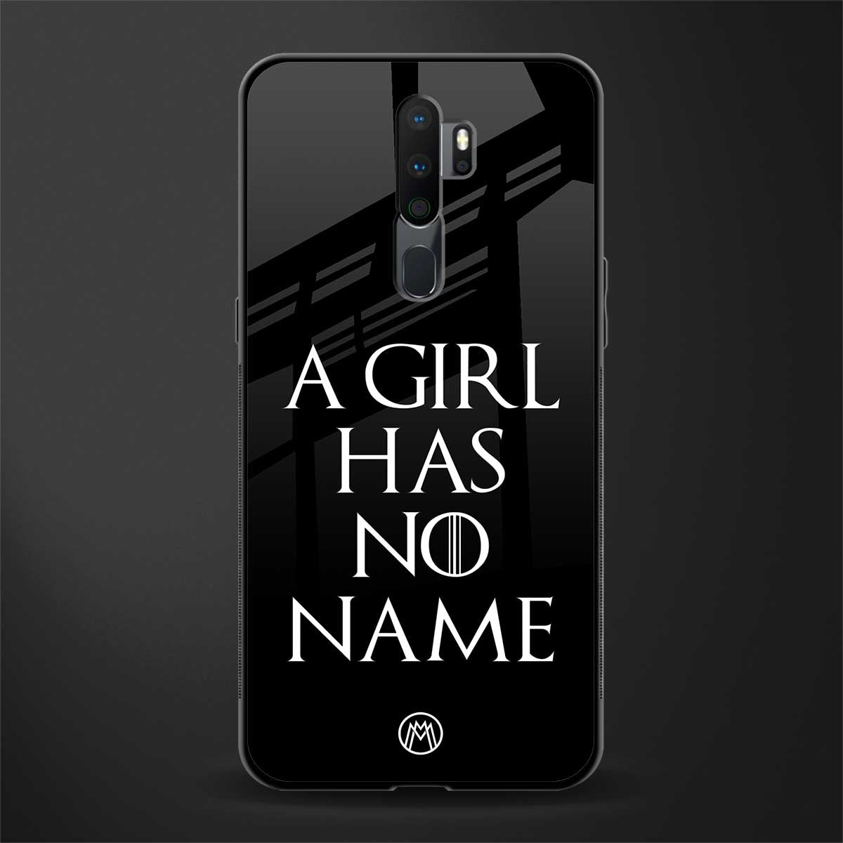 arya stark glass case for oppo a9 2020 image