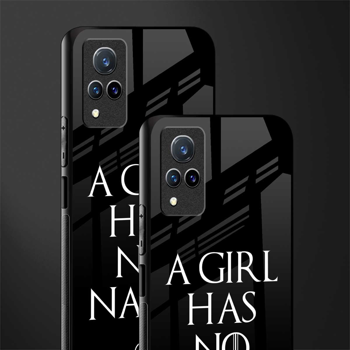arya stark glass case for vivo v21 5g image-2