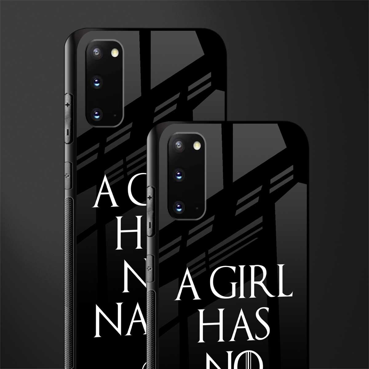 arya stark glass case for samsung galaxy s20 image-2