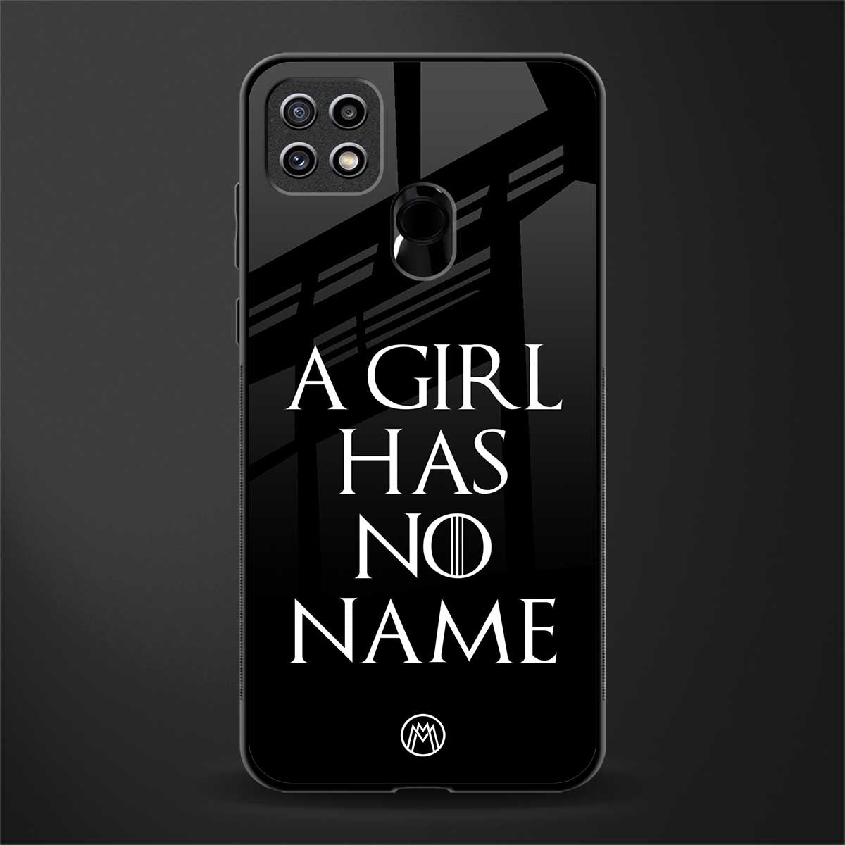 arya stark glass case for oppo a15 image