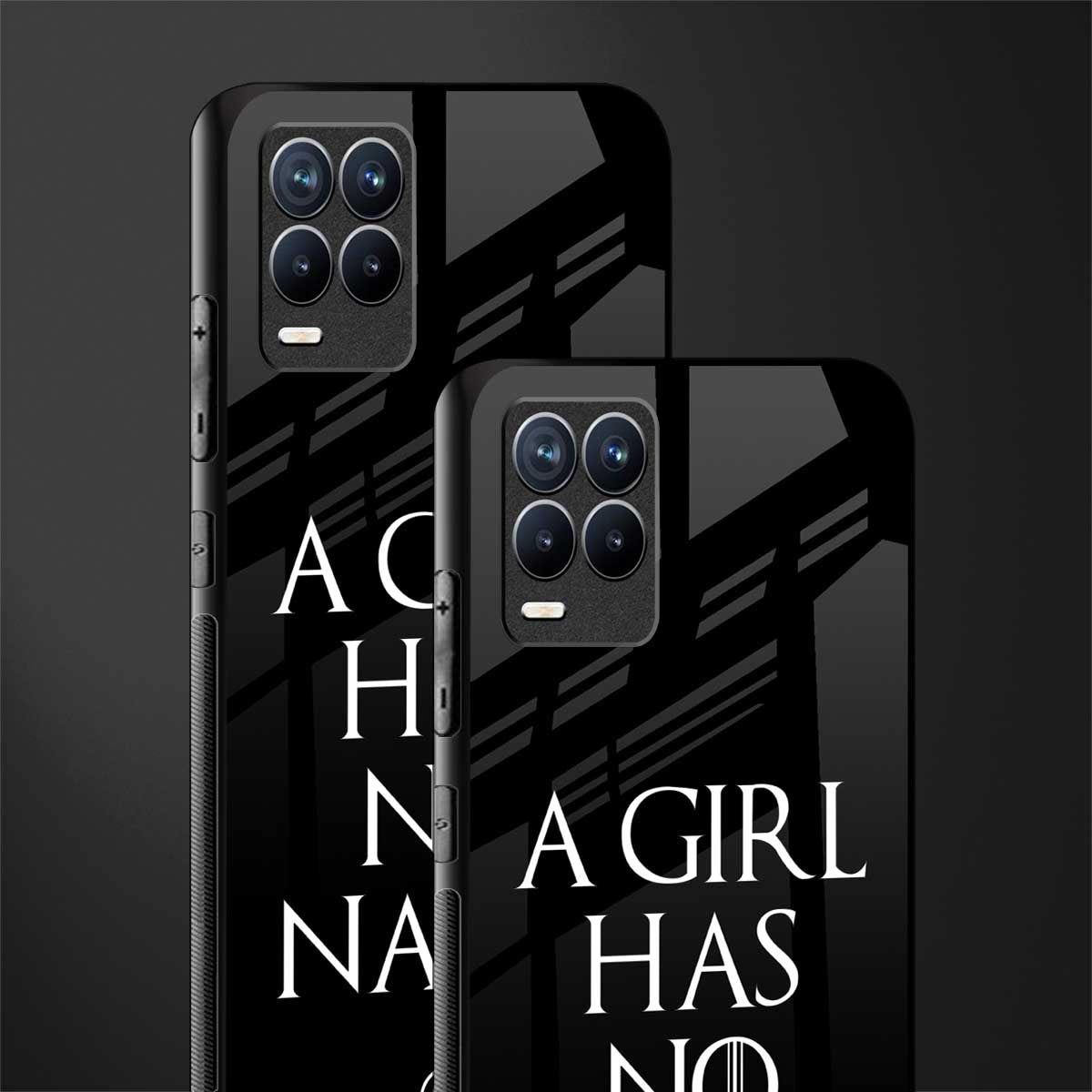 arya stark glass case for realme 8 4g image-2