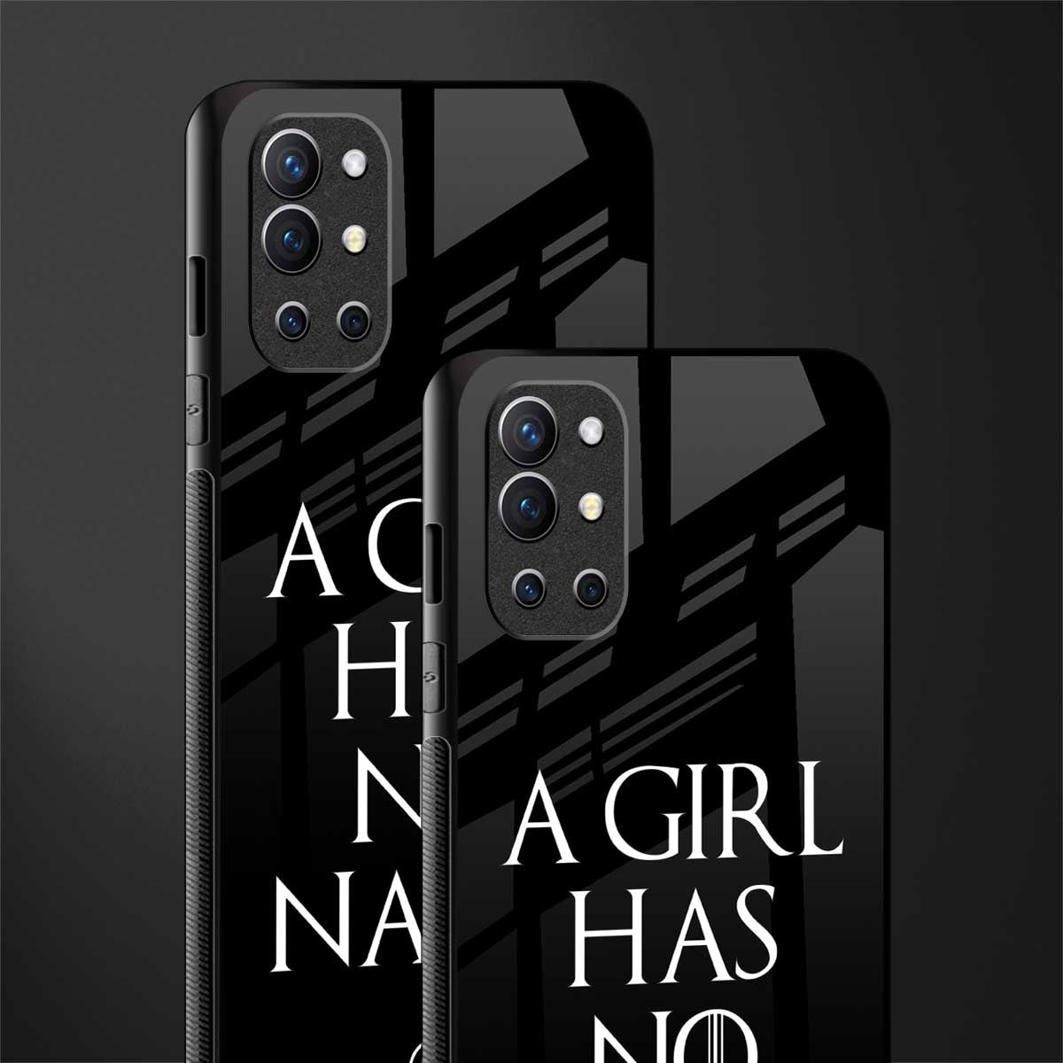 arya stark glass case for oneplus 9r image-2