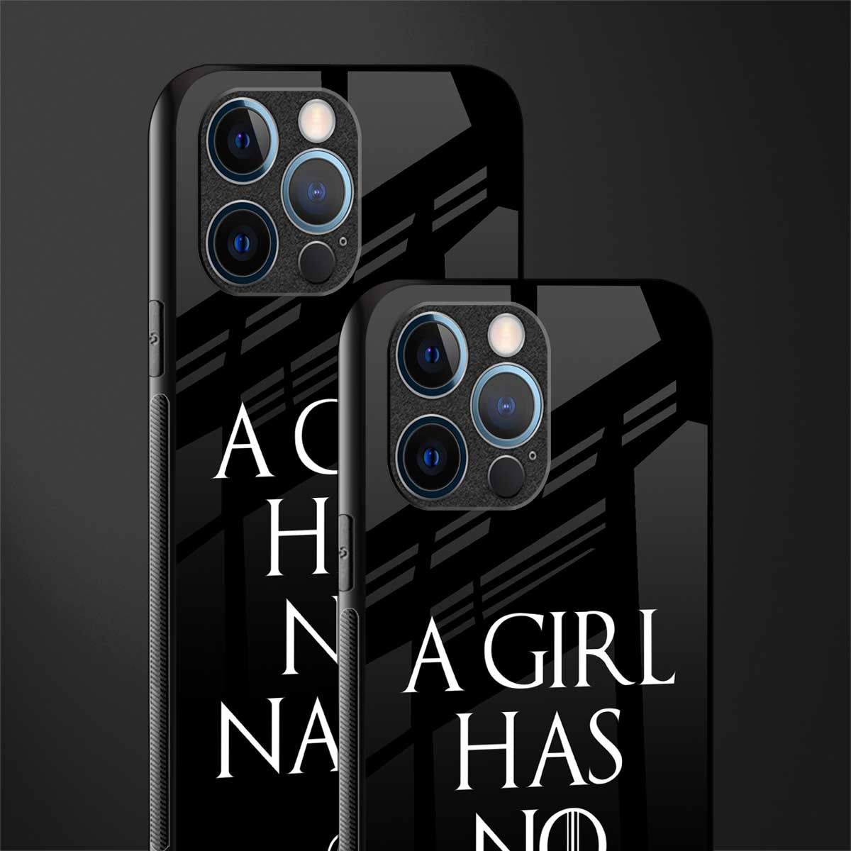 arya stark glass case for iphone 12 pro image-2