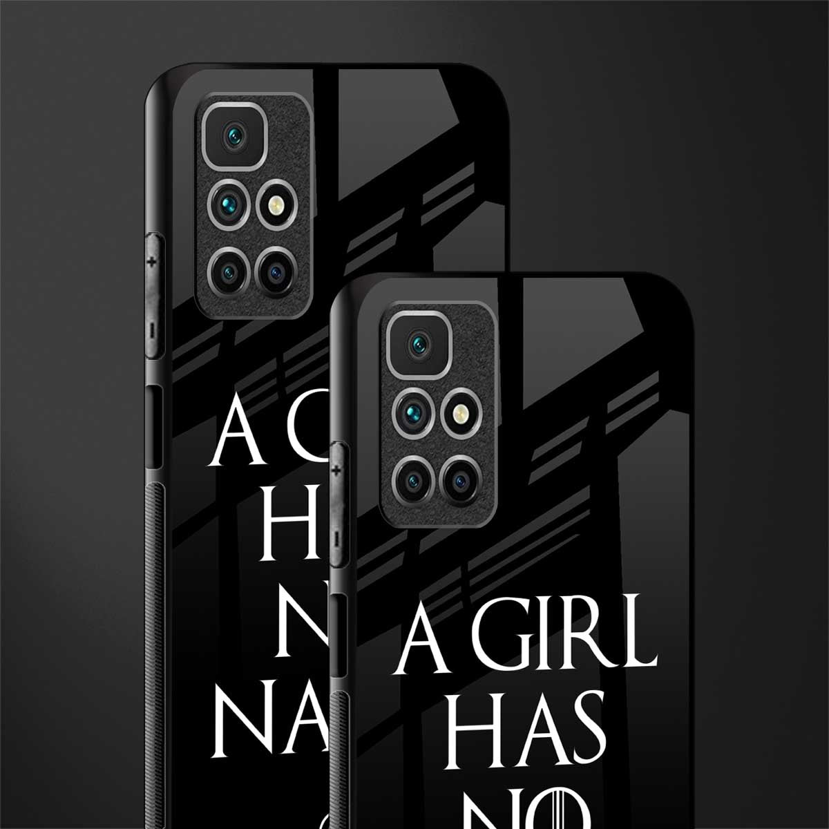 arya stark glass case for redmi 10 prime image-2