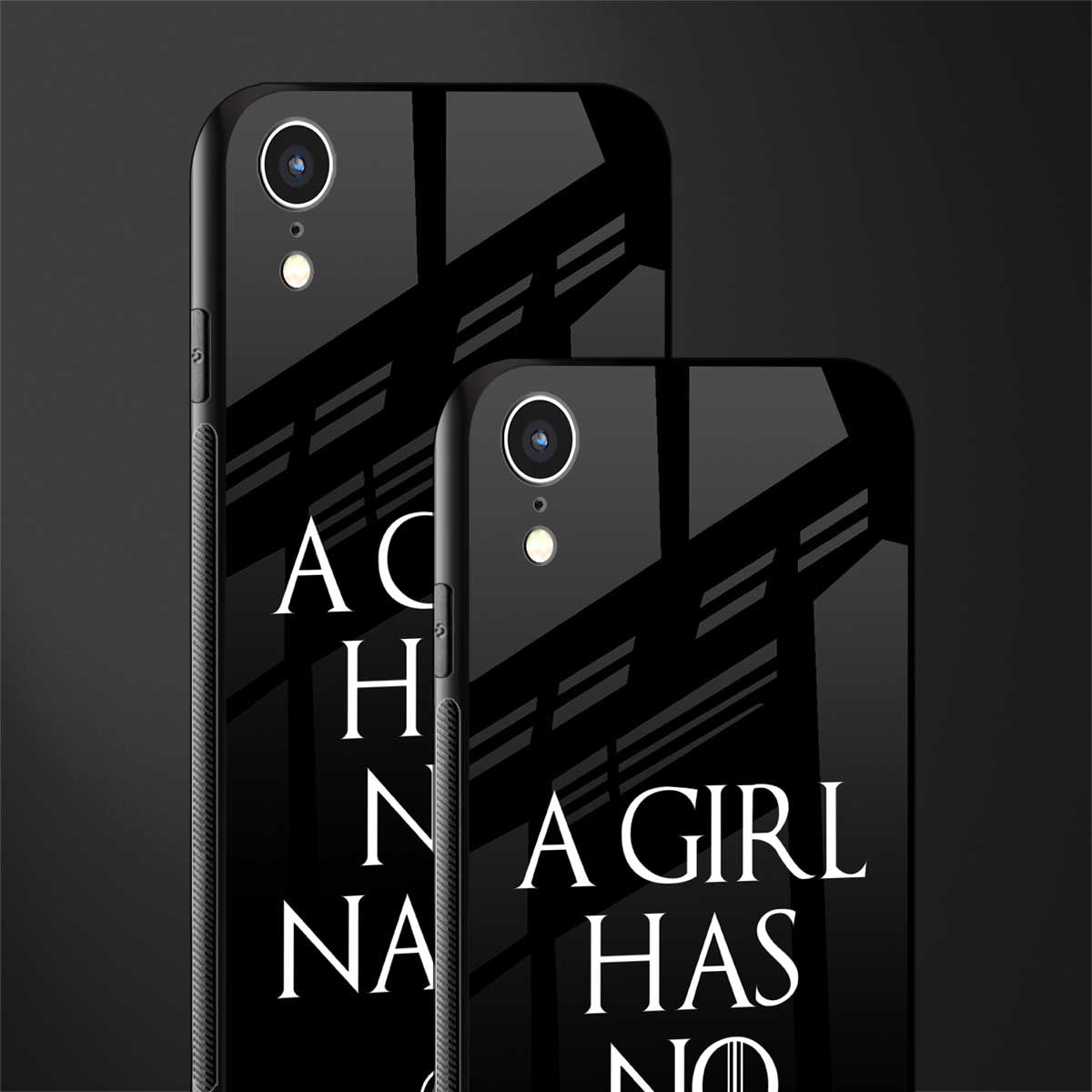 arya stark glass case for iphone xr image-2