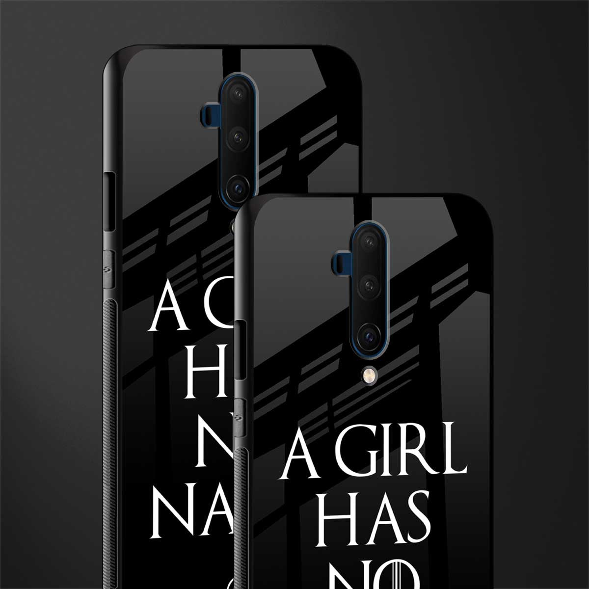 arya stark glass case for oneplus 7t pro image-2
