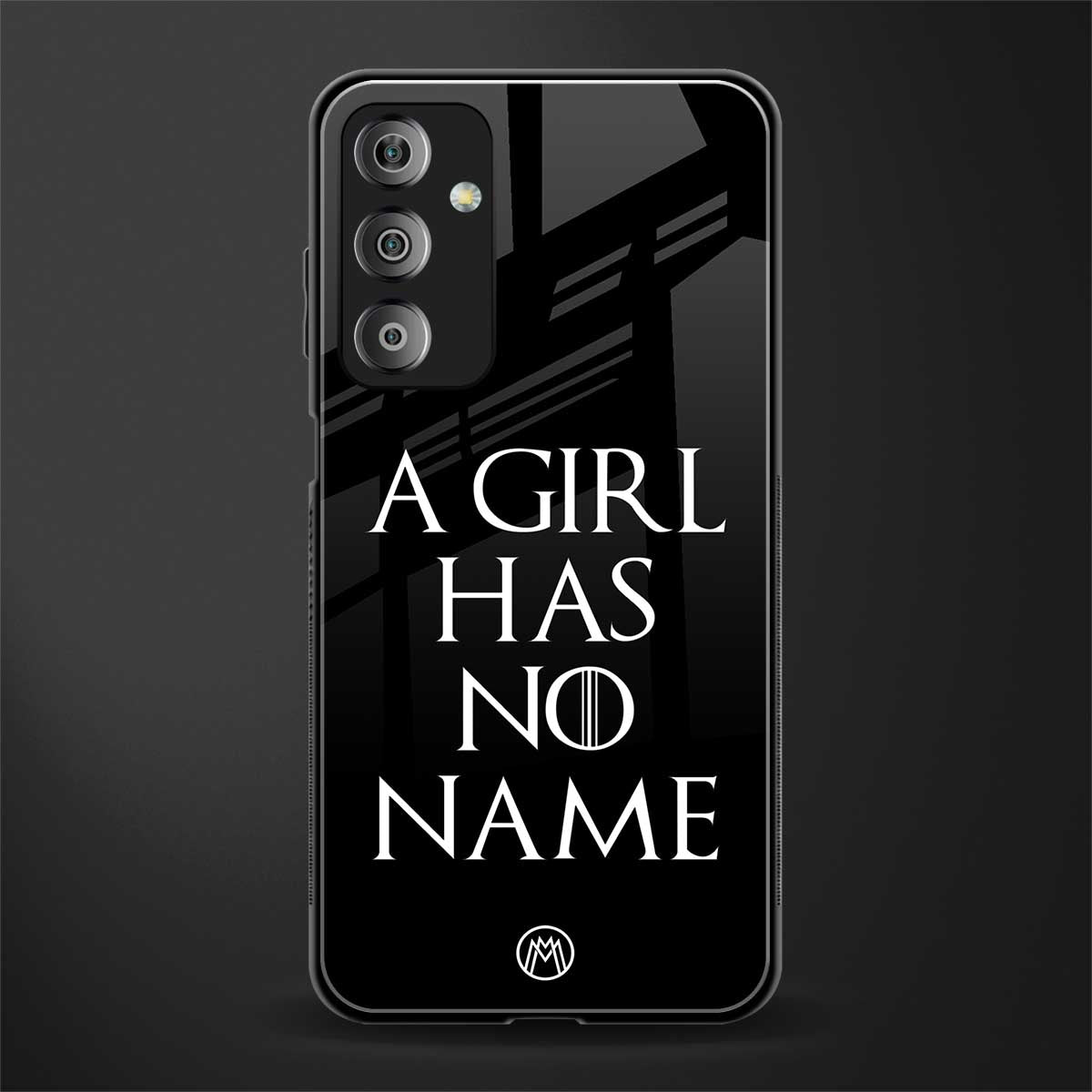 arya stark back phone cover | glass case for samsung galaxy f23 5g