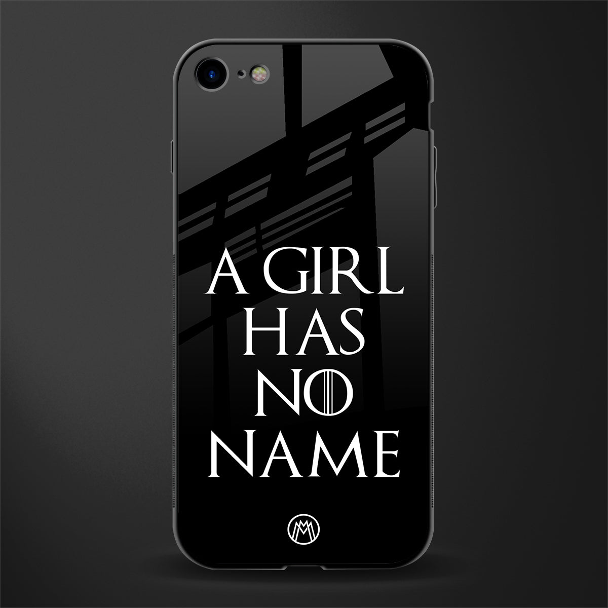 arya stark glass case for iphone se 2020 image