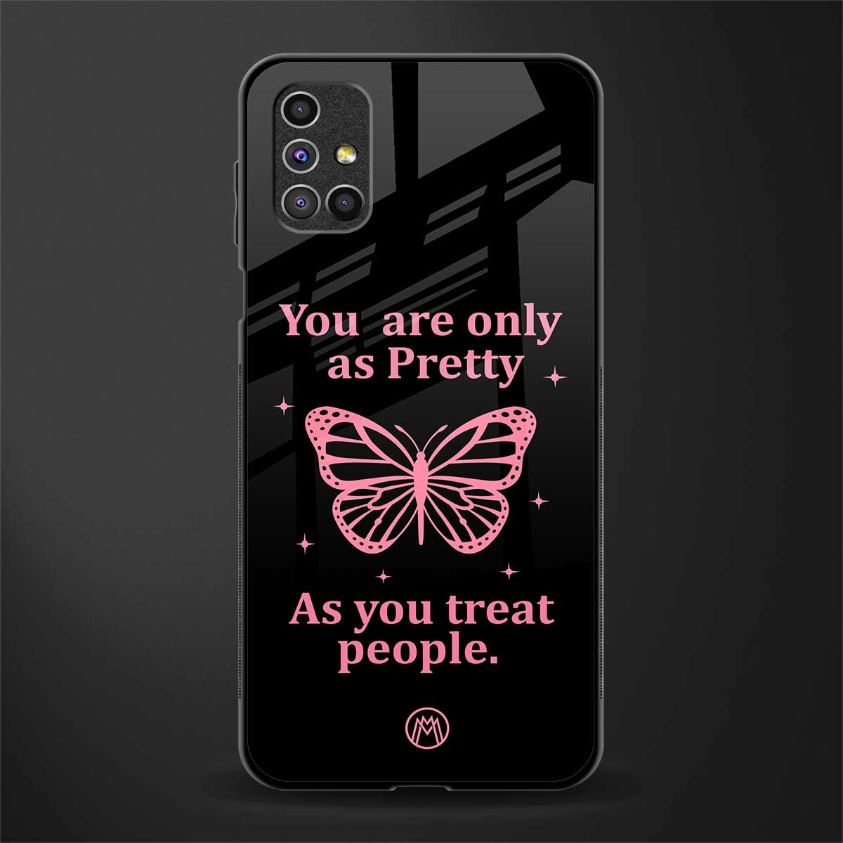 Phone Case Glass Cover For Samsung M51 As Pretty As You Treat