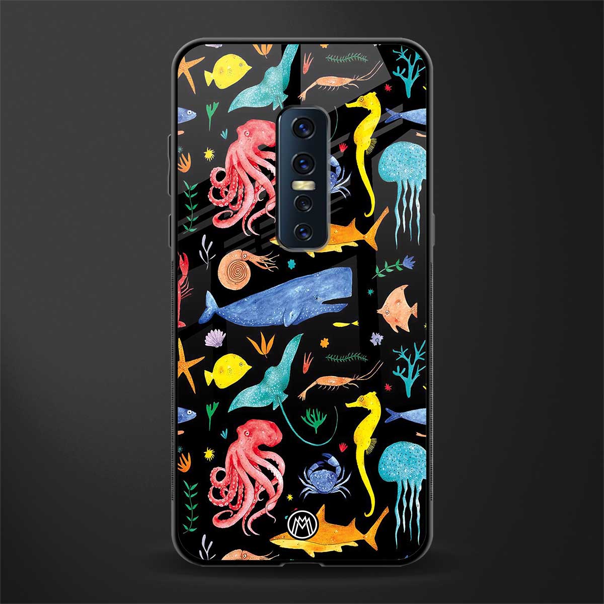 atomic ocean glass case for vivo v17 pro image