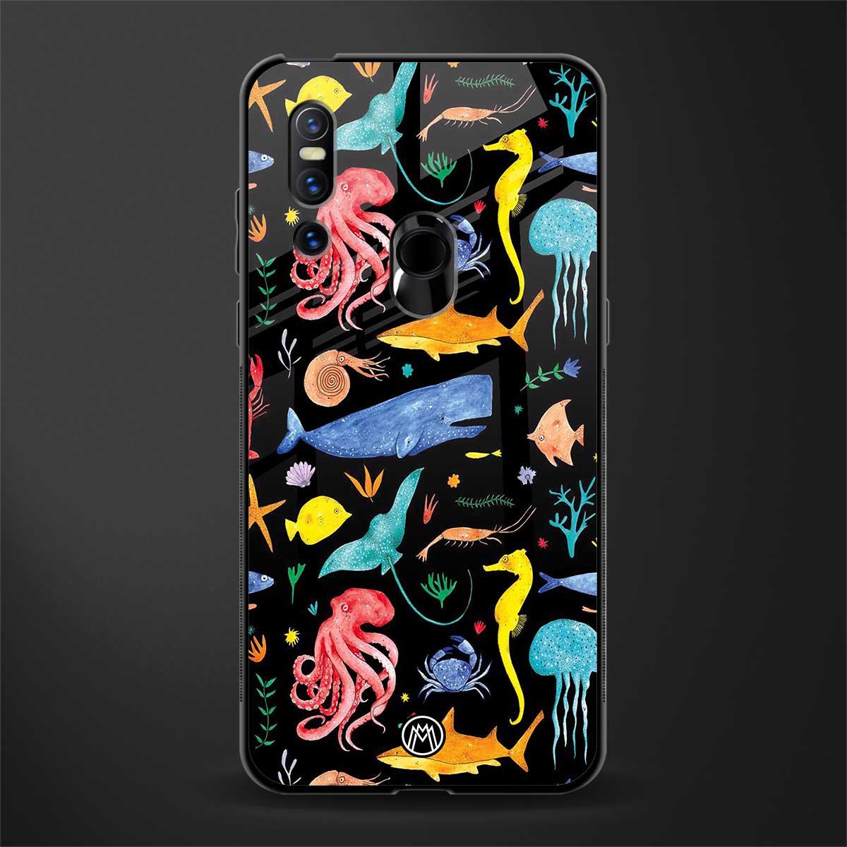 atomic ocean glass case for vivo v15 image