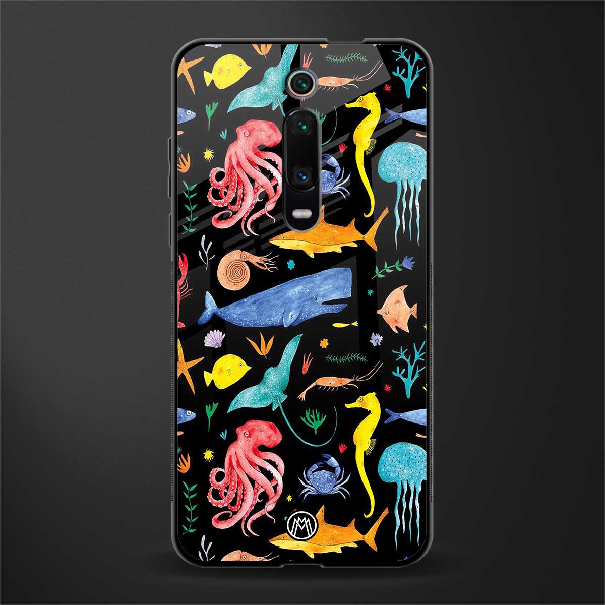 atomic ocean glass case for redmi k20 pro image