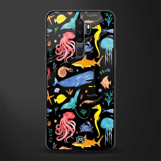 atomic ocean glass case for oppo a5 2020 image