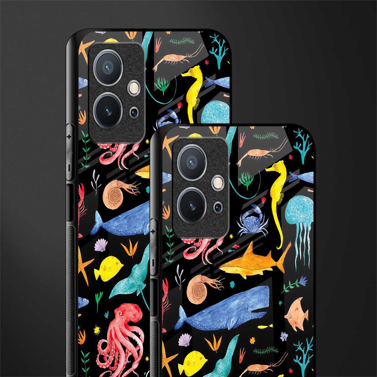 atomic ocean glass case for vivo y75 5g image-2