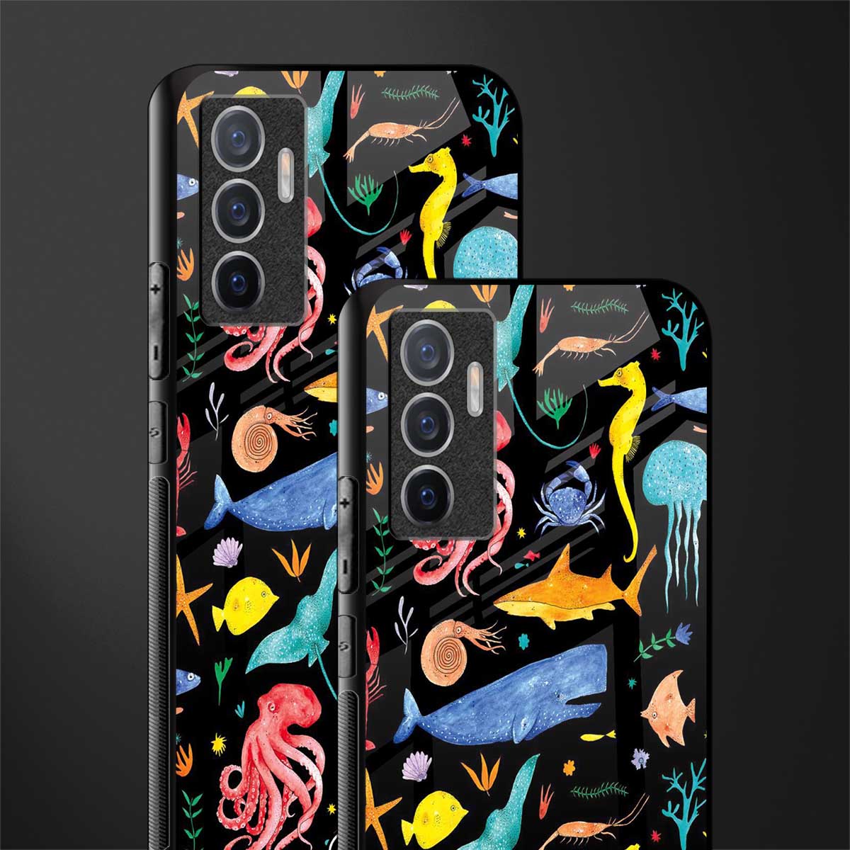 atomic ocean glass case for vivo v23e image-2