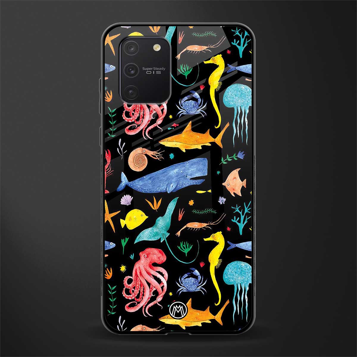 atomic ocean glass case for samsung galaxy s10 lite image