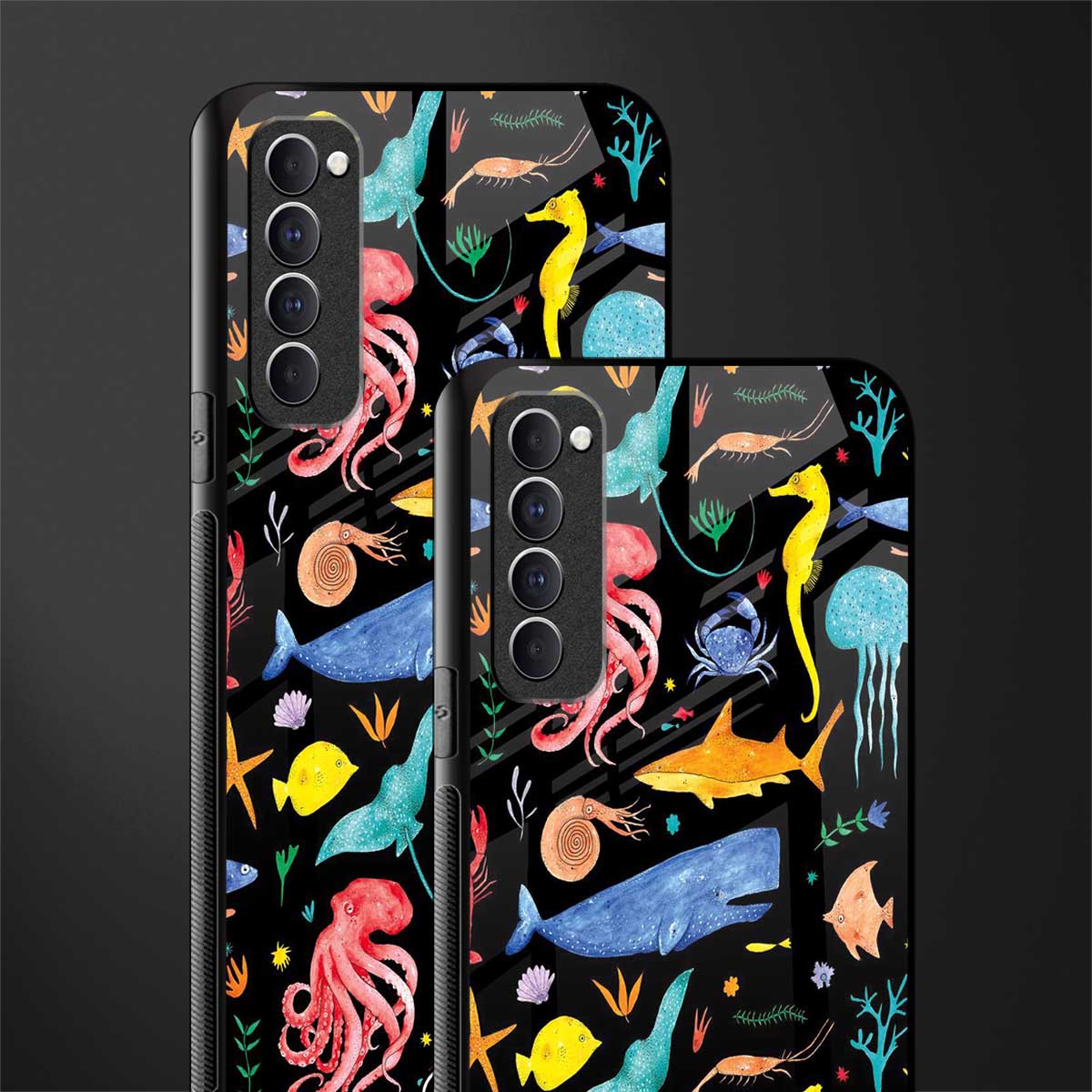 atomic ocean glass case for oppo reno 4 pro image-2