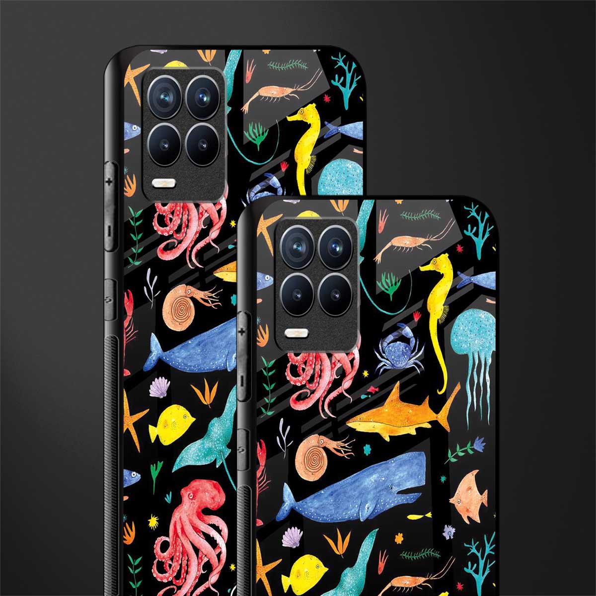atomic ocean glass case for realme 8 4g image-2