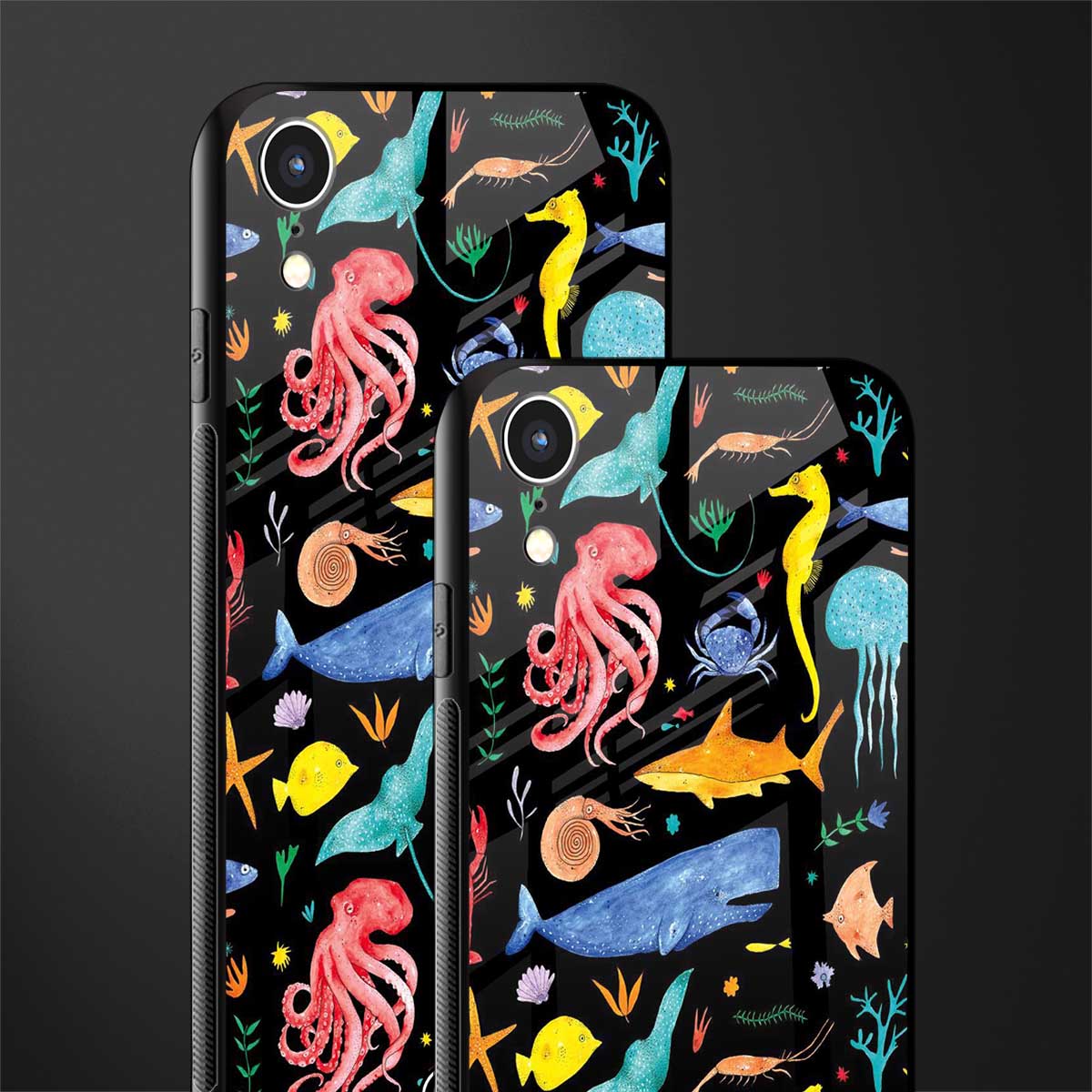 atomic ocean glass case for iphone xr image-2