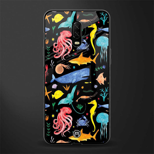 atomic ocean glass case for oneplus 6t image