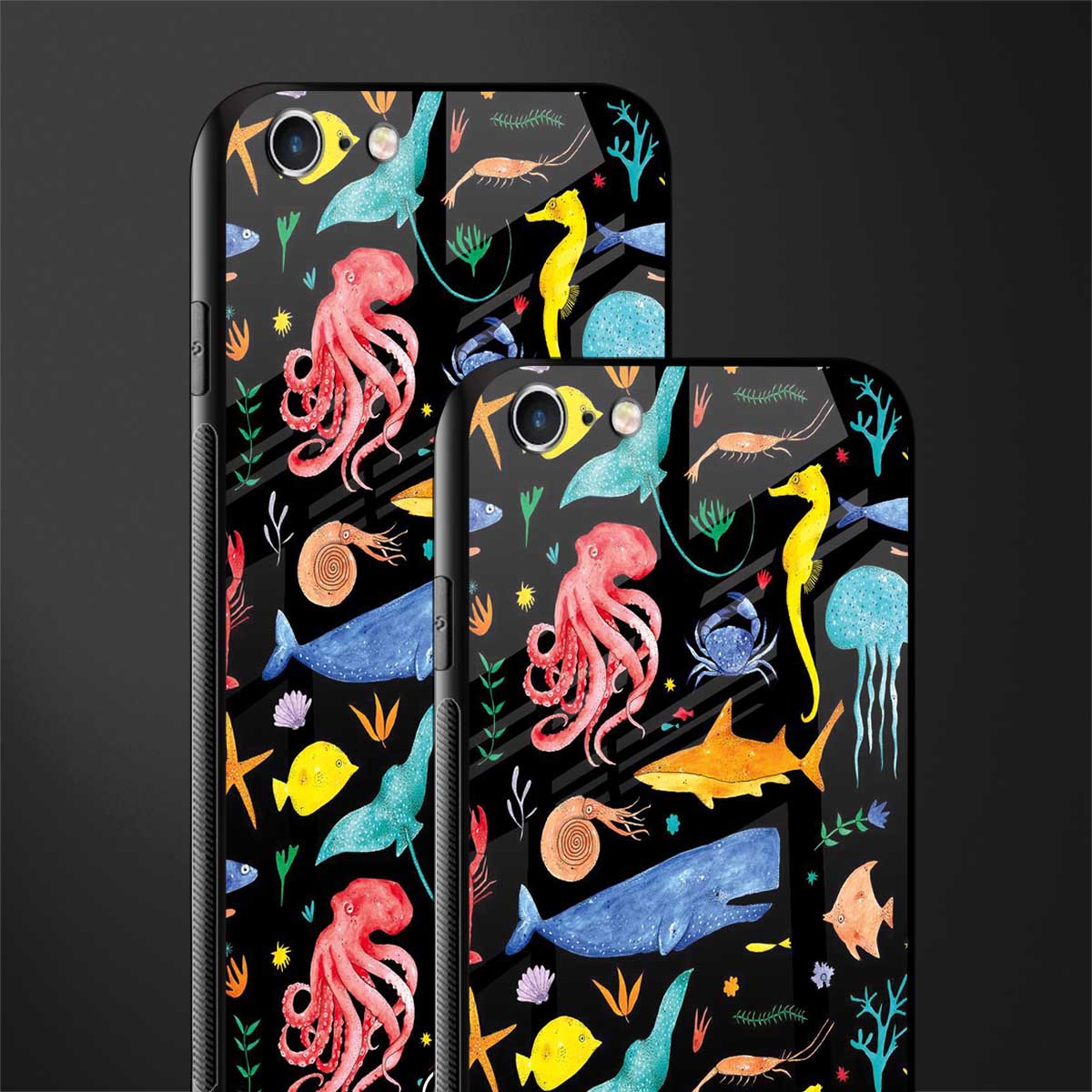 atomic ocean glass case for iphone 6 image-2