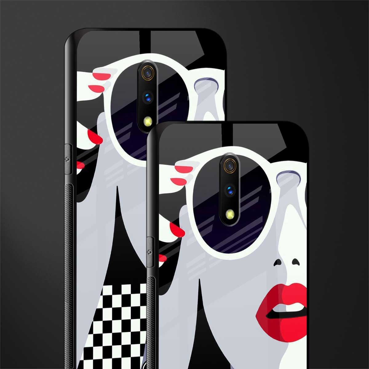 attitude queen glass case for oppo k3 image-2