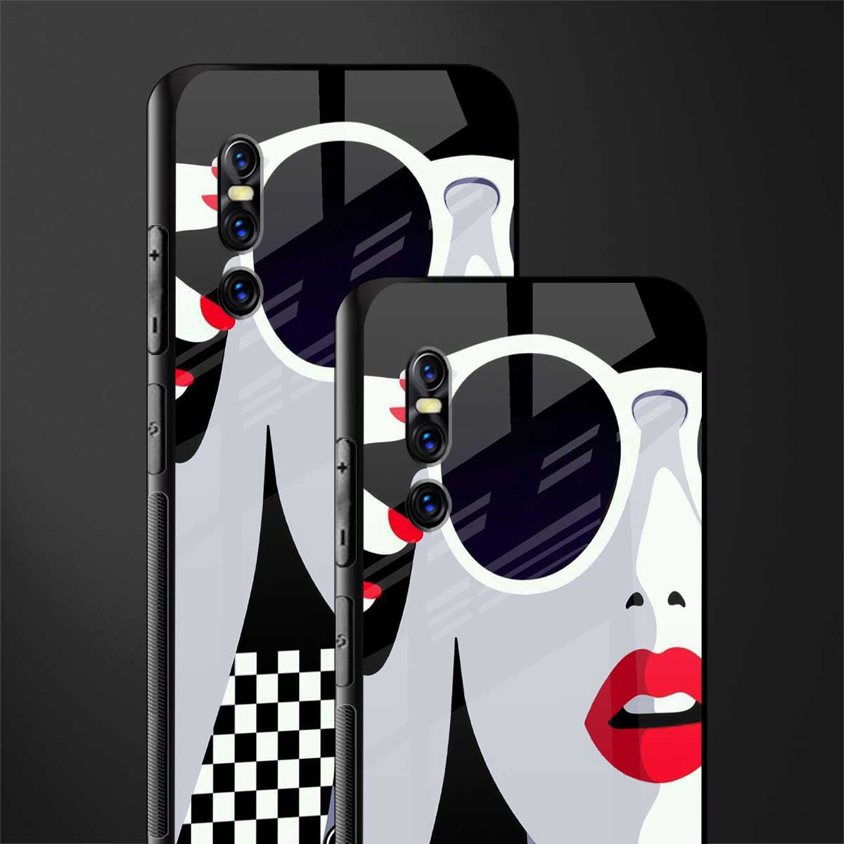 attitude queen glass case for vivo v15 pro image-2