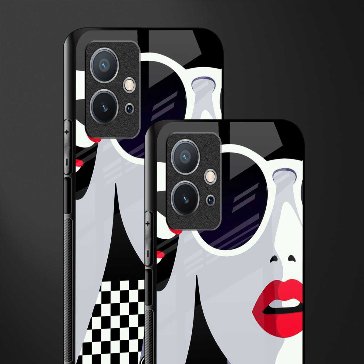 attitude queen glass case for vivo y75 5g image-2