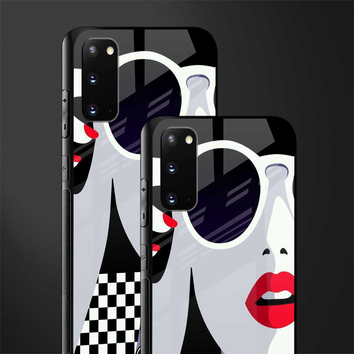 attitude queen glass case for samsung galaxy s20 image-2