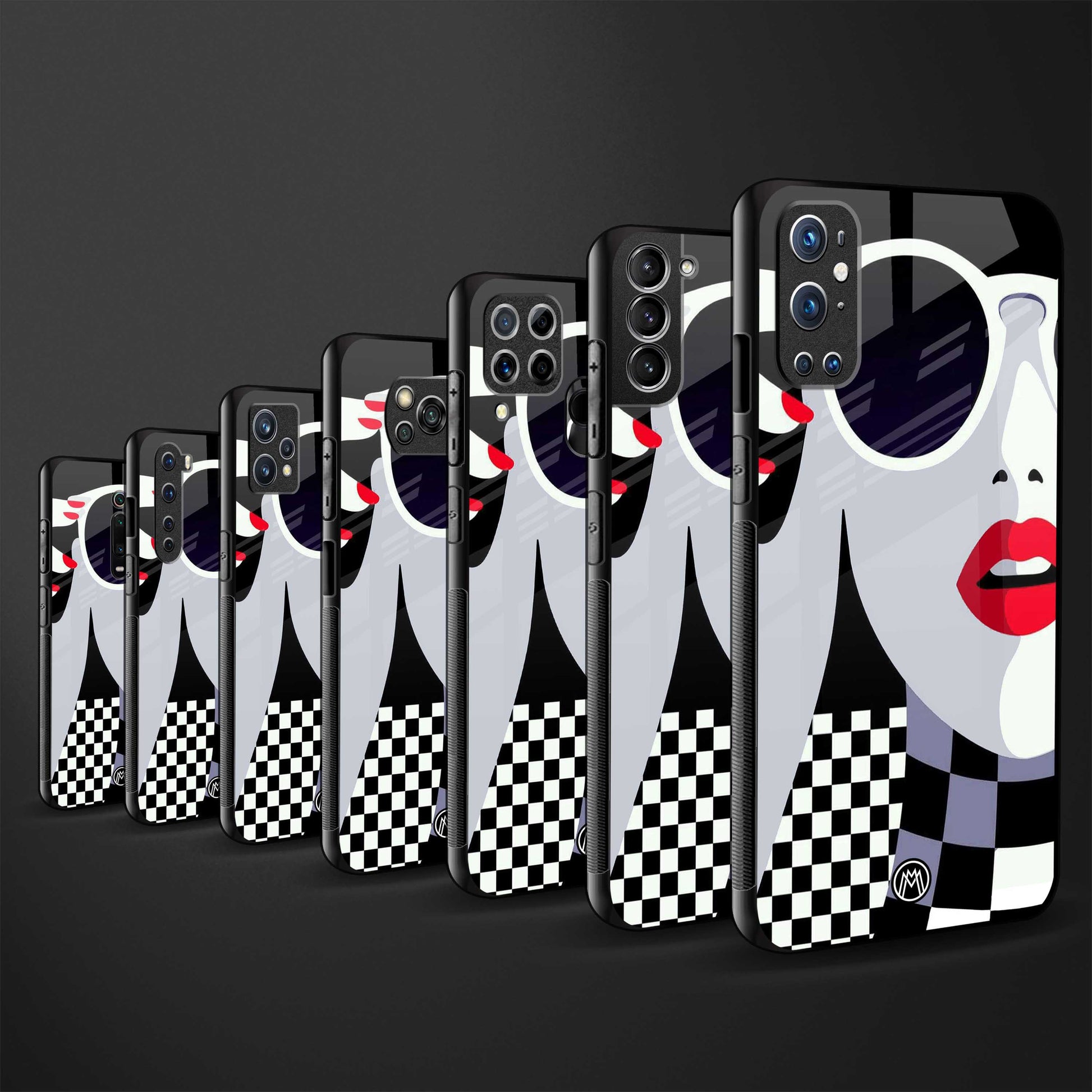 attitude queen back phone cover | glass case for vivo v25-5g