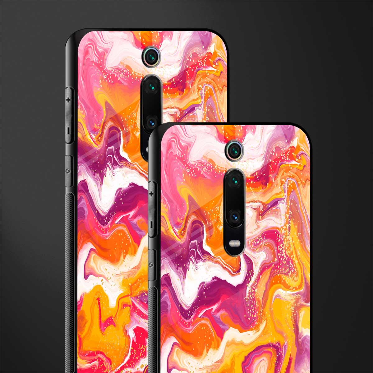 aureolin grape jam glass case for redmi k20 pro image-2