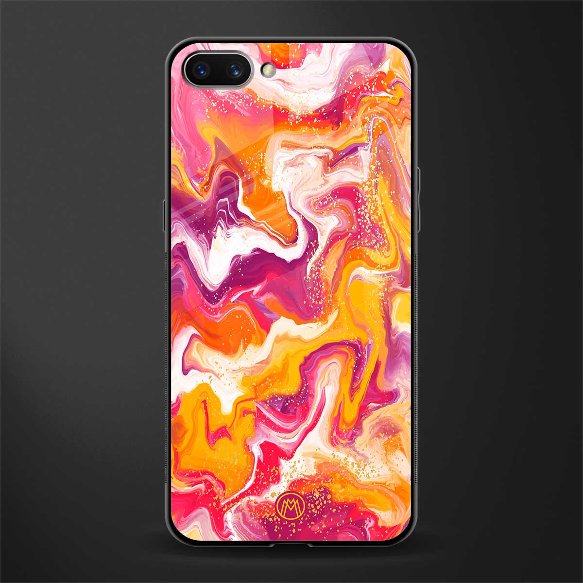 aureolin grape jam glass case for realme c1 image
