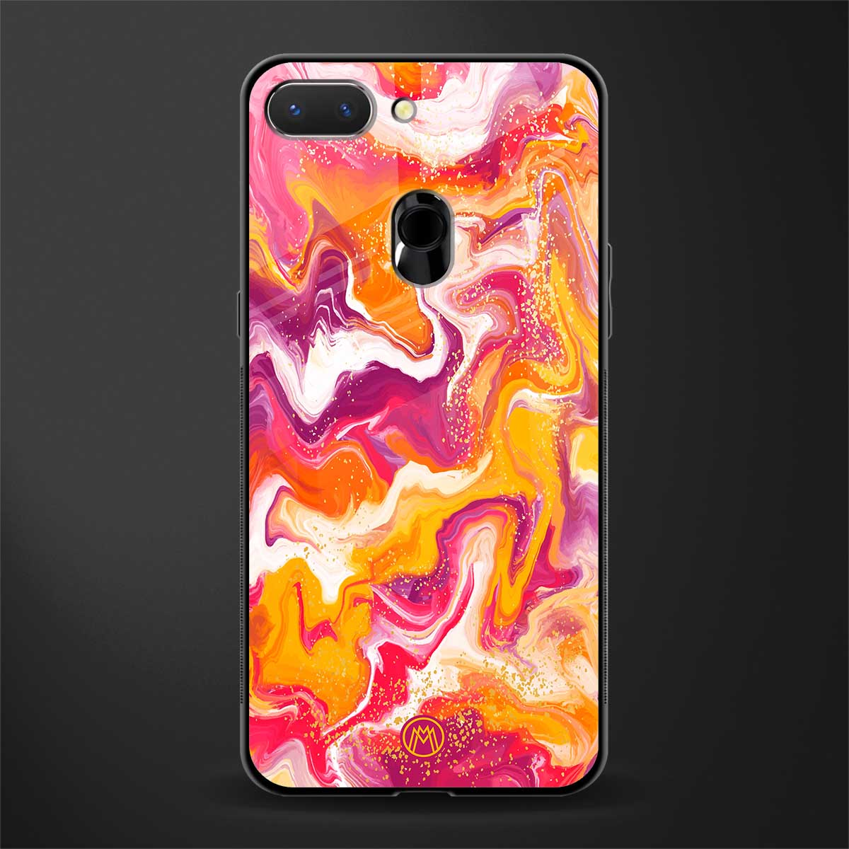 aureolin grape jam glass case for oppo a5 image