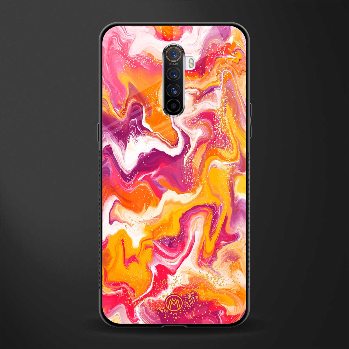 aureolin grape jam glass case for realme x2 pro image