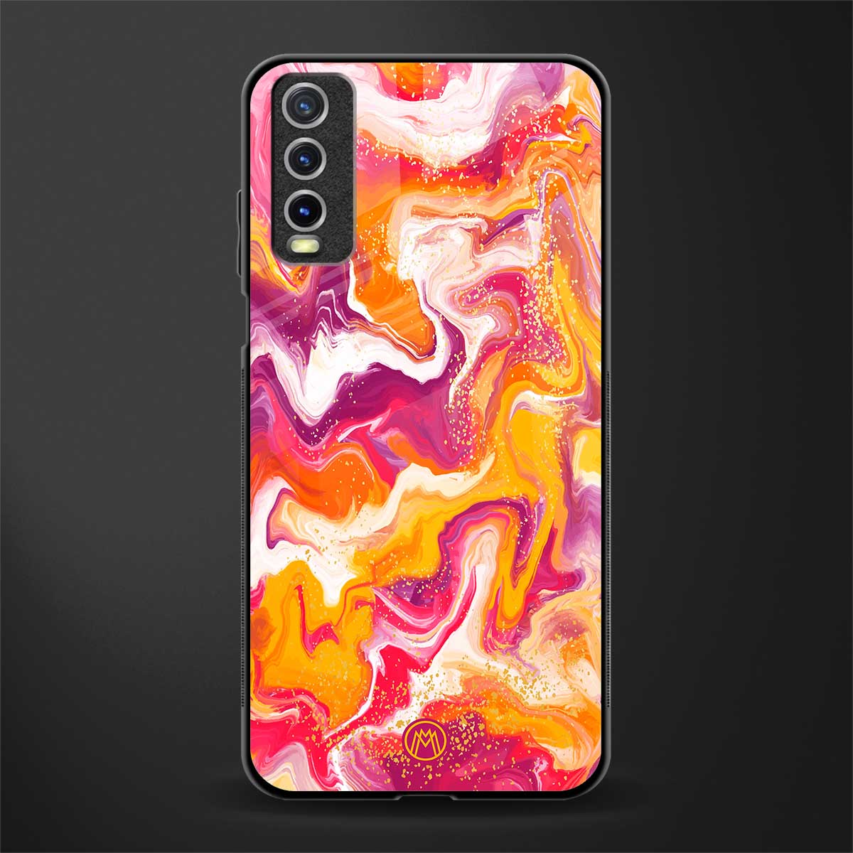 aureolin grape jam glass case for vivo y20 image