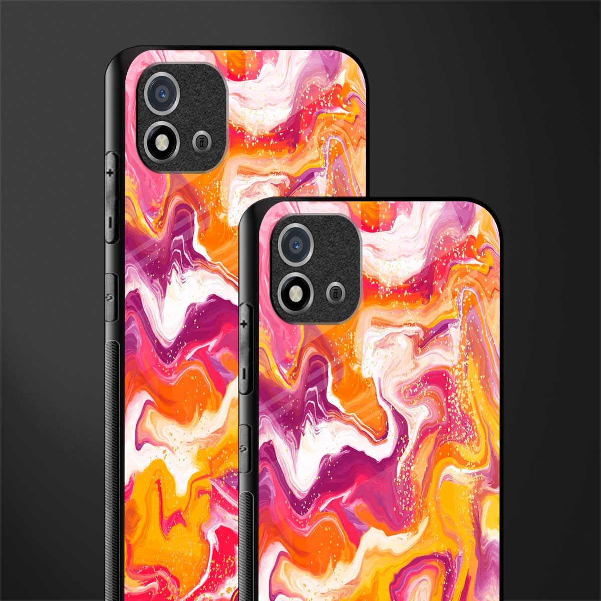 aureolin grape jam glass case for realme c20 image-2