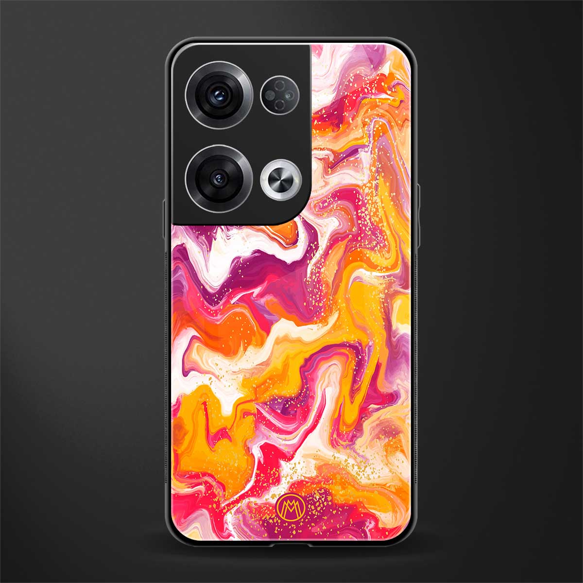 aureolin grape jam back phone cover | glass case for oppo reno 8 pro