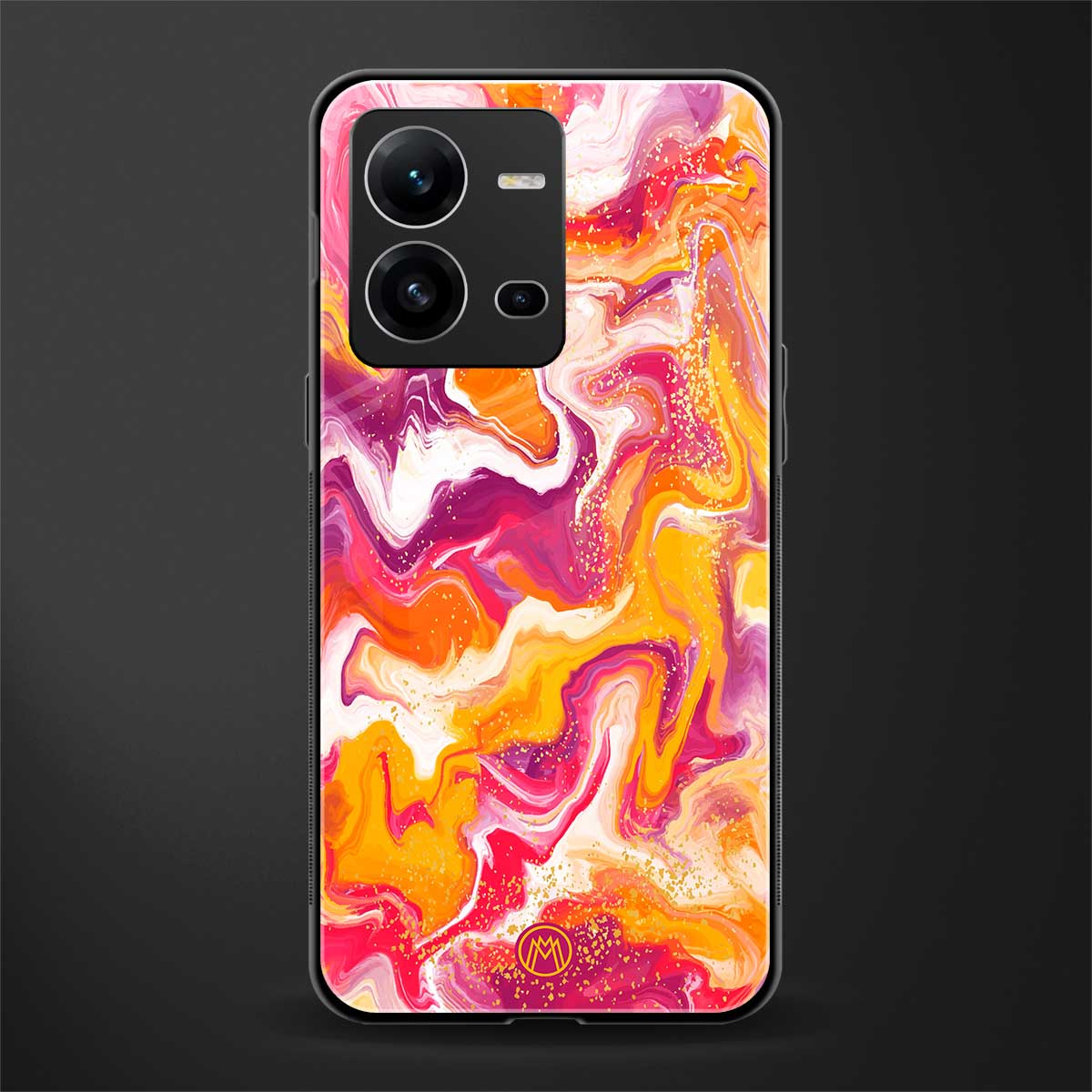 aureolin grape jam back phone cover | glass case for vivo v25-5g
