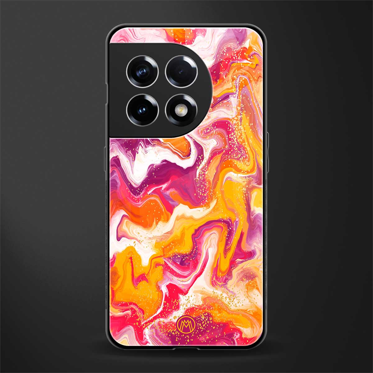 aureolin grape jam back phone cover | glass case for oneplus 11r