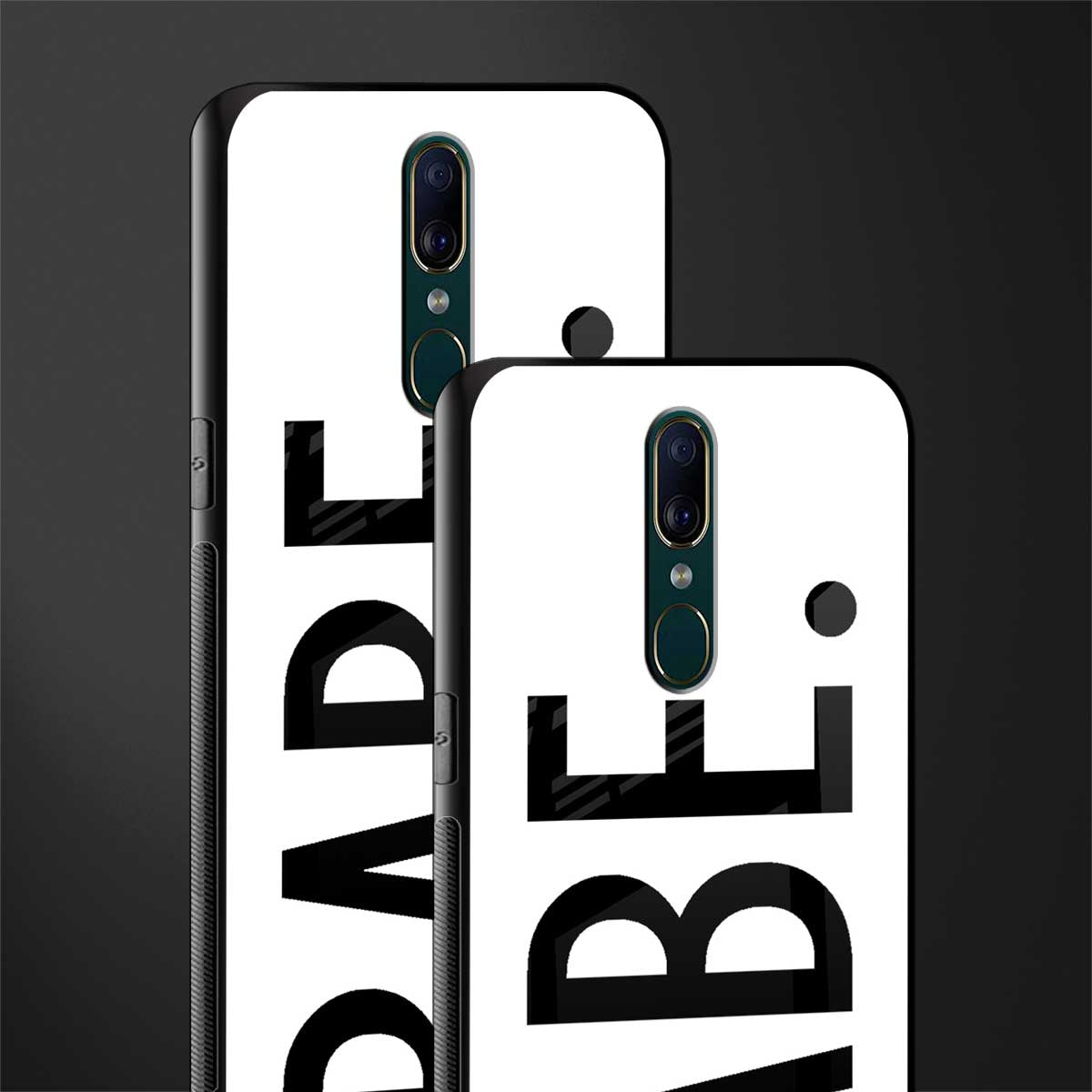babe glass case for oppo f11 image-2