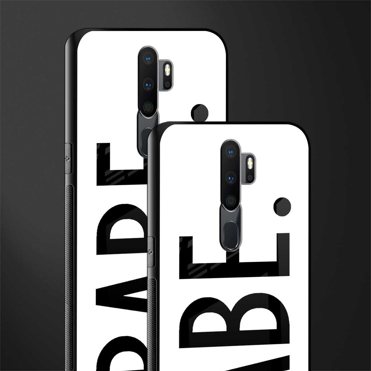 babe glass case for oppo a5 2020 image-2
