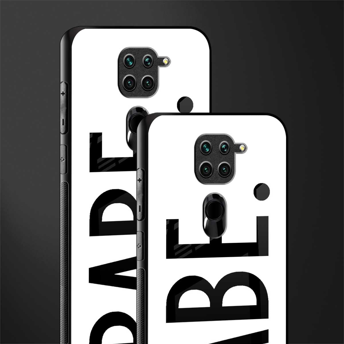 babe glass case for redmi note 9 image-2