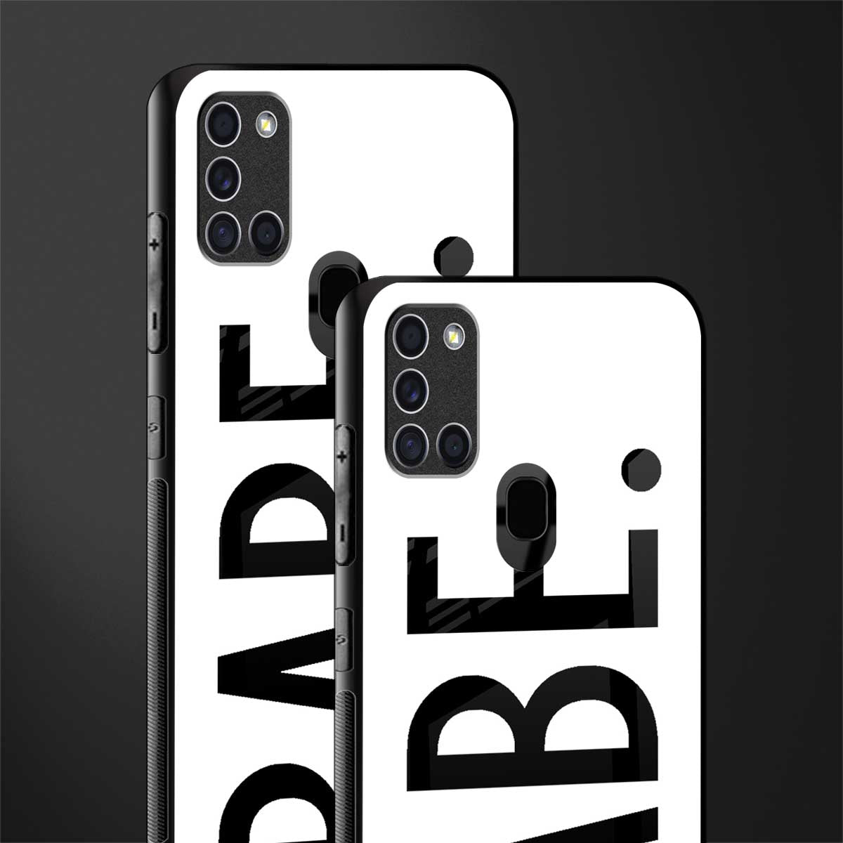 babe glass case for samsung galaxy a21s image-2