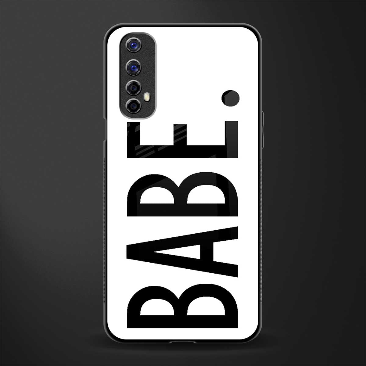 babe glass case for realme narzo 20 pro image
