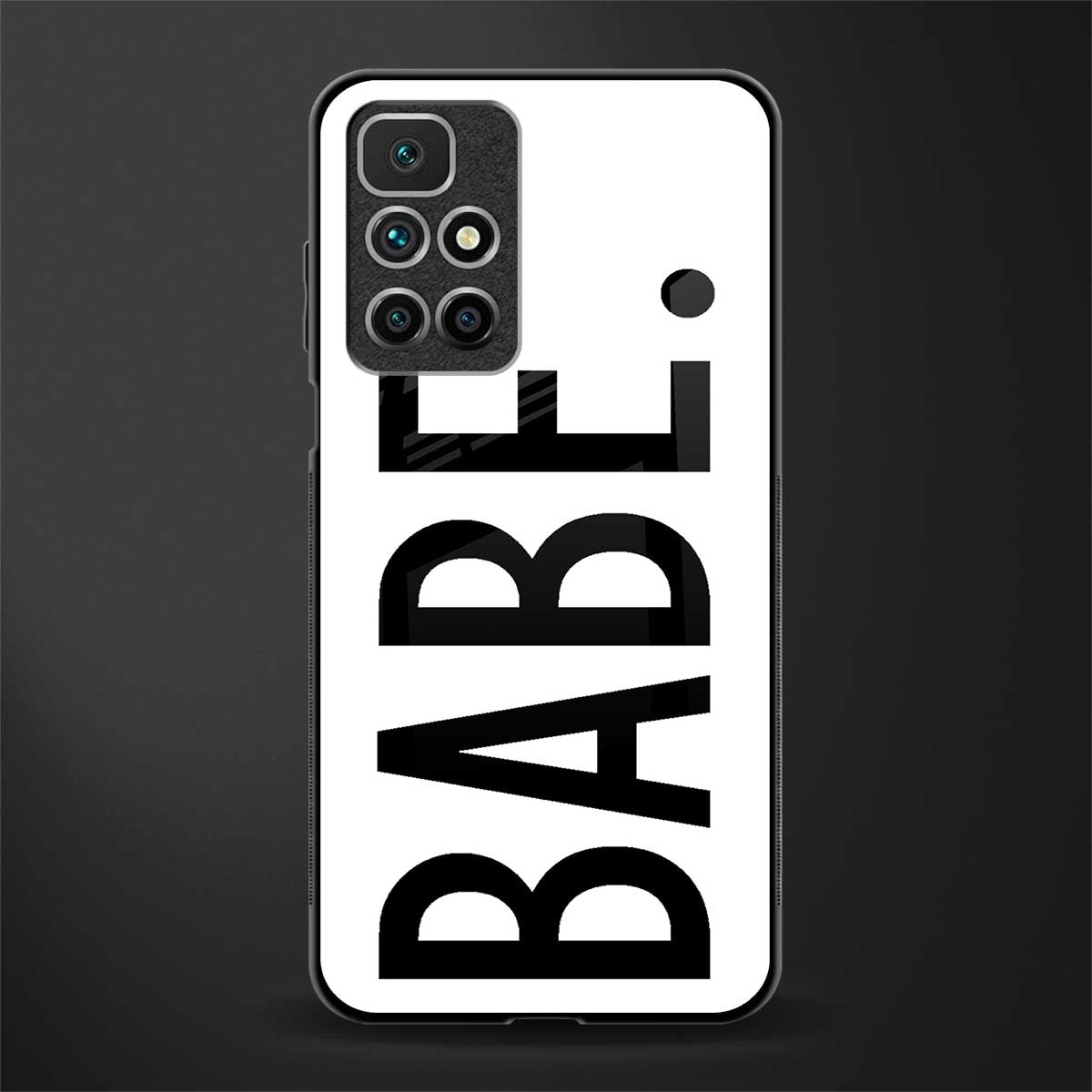 babe glass case for redmi 10 prime image